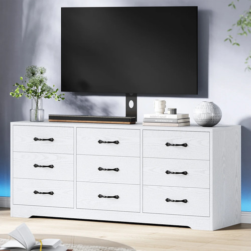 White mdf stand with - with, mount