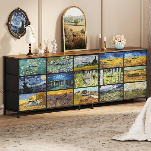 Van gogh 15 drawer - w,